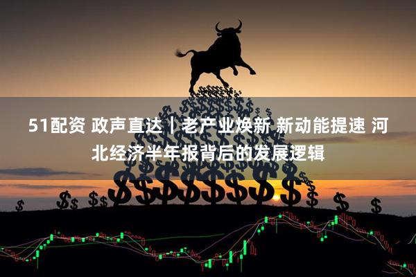 51配资 政声直达｜老产业焕新 新动能提速 河北经济半年报背后的发展逻辑